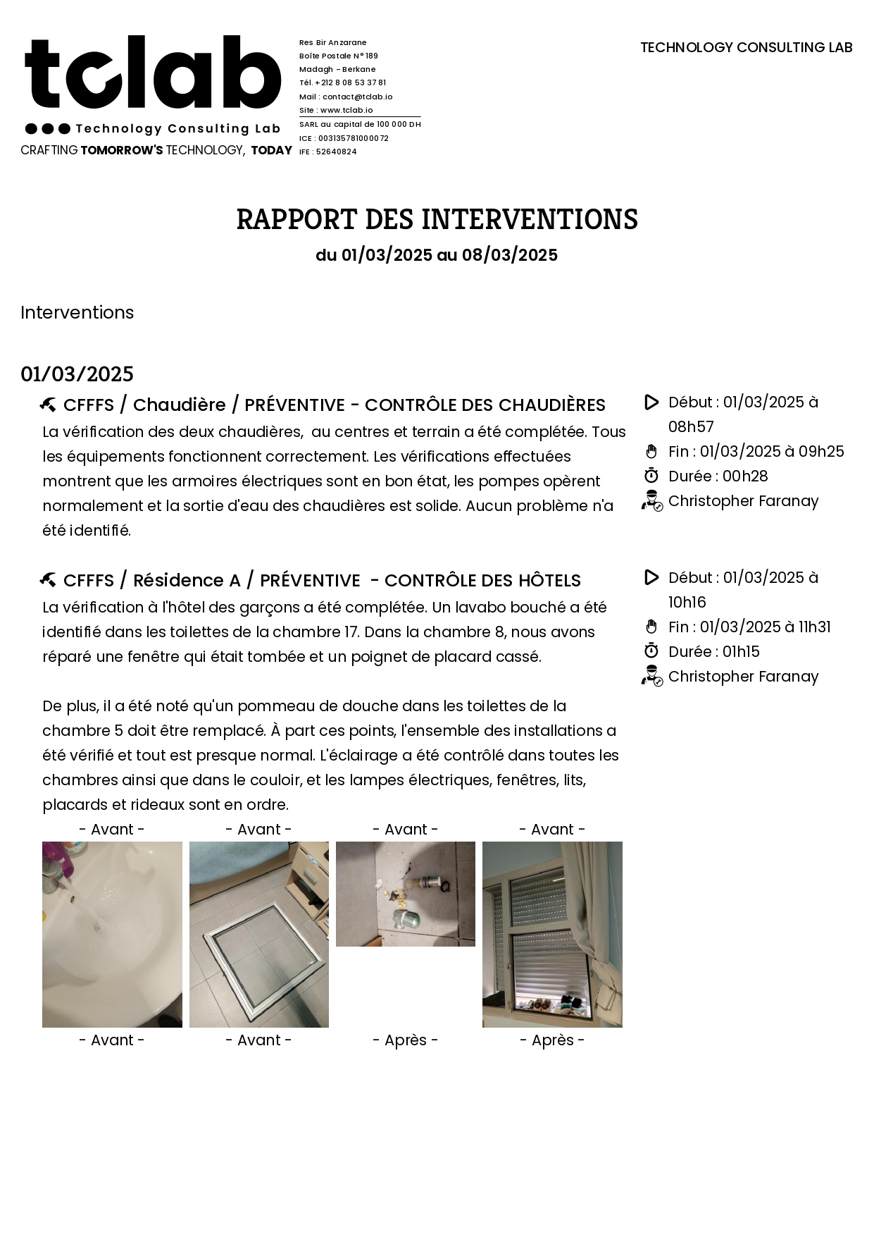 Génération de rapports professionnels