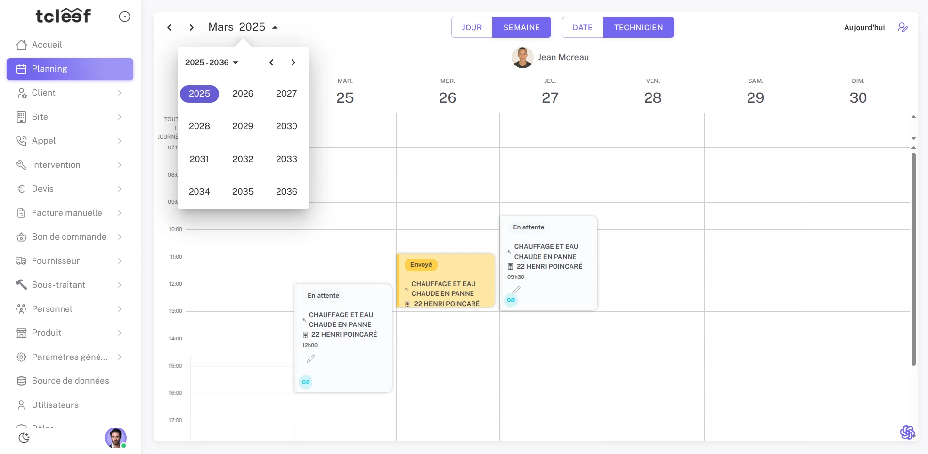 Glisser-déposer pour réorganisation rapide