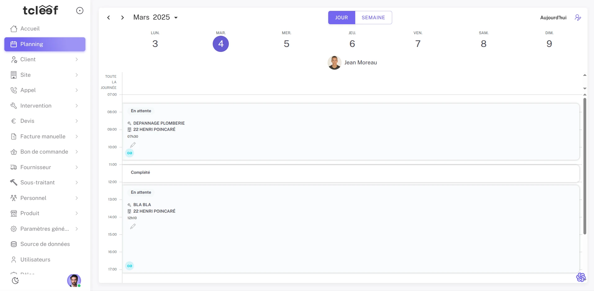 Synchronisation en temps réel